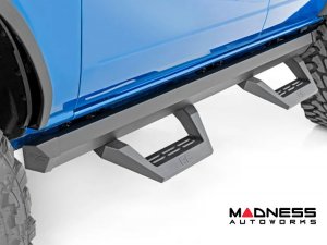 Ford Bronco Running Boards - SRX2 Adjustable Side Steps - Rough Country